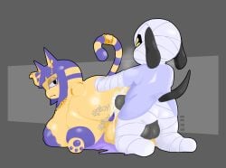 1boy 1girl 1girls anal anal_penetration anal_sex animal_crossing ankha ankha_(animal_crossing) anthro anthro_on_anthro anthro_only areolae ass ass_bigger_than_head balls bandaged_arm bandaged_arms bandaged_body bandaged_head bandaged_leg bandaged_legs bent_over big_ass big_balls big_breasts big_penis big_testicles black_ears black_nose black_pupils black_tail blue_areola blue_gemstone blue_hair blue_nipples blue_shirt blue_t-shirt bottom_heavy bracelet bracelets breasts breasts_bigger_than_head busty busty_female buttsex caked_up canine cat_ears cat_tail cum cum_in_ass cum_inside dog_ears dog_tail domestic_cat domestic_dog earrings egyptian egyptian_cat egyptian_female egyptian_headdress eyeliner eyeshadow feline female female/male floppy_ears furry furry_female furry_male furry_only gem gemstone giant_ass giant_breasts giant_penis glowing_eyes gold_bracelet gold_bracelets gold_earrings gold_necklace gold_tail_ring golden_bracelet golden_bracelets golden_earrings golden_necklace grabbing_another's_ass grabbing_ass grabbing_own_ass hands_on_ass hands_on_own_ass hetero hetero_sex heterosexual huge_ass huge_breasts huge_cock huge_penis kneeling large_ass large_balls large_breasts large_penis large_testicles lucky_(animal_crossing) male male/female mascara multicolored_fur multicolored_hair multicolored_tail necklace nintendo nipples on_knees orgasm orgasm_from_anal penis penis_in_ass pussy sex shirt snake_hair_ornament straight straight_sex t-shirt tail_ring testicles theonehornedimp thick_ass thick_thighs top_heavy vagina veiny_penis yellow_body yellow_eyes yellow_pupils
