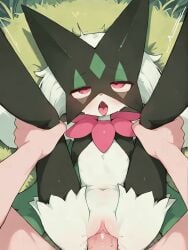 1boy 1girls 2d ahe_gao ai_generated aifurryposter69 animated anthro feline female female_focus flat_chest fucked_silly furry grass grass_field legs_up looking_up lying lying_on_back male male/female meowscarada nipples on_back open_mouth outside outside_sex penis pokemon pokemon_(species) pokephilia pussy sex spread_legs thigh_grab thrusting tongue vaginal_penetration vaginal_sex