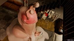 1futa 1girls 3d balls balls_bigger_than_head bed bedroom big_breasts blindfold breasts ceraph_keilah cock_vore cum erect_penis erection excessive_cum female futa_on_female futanari gigantic_balls gigantic_penis hairband huge_balls huge_breasts huge_cock hyper hyper_balls hyper_penis kaine_(nier) light-skinned_female light-skinned_futanari light_skin nier nier:_automata nier_(series) nier_replicant nude nude_female nude_futanari penis short_hair testicles urethral_insertion vore white_hair yorha_2b