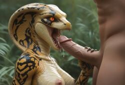 ai_generated anthro anthropomorphic beautiful big_breasts blowjob breasts breeding_request cum cum_drip cum_in_mouth cumming deepthroat female in_heat inviting_to_sex looking_at_viewer scales scalie scalie_female seductive seductive_look seductive_smile sexy sexy_body sexy_pose snake snake_girl snake_humanoid snake_tongue tits_out tounge_out viper_(species) viper_(x-com) xcom_2