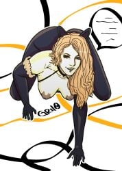 1girls breasts cat_ears deadly_premonition emily_wyatt female nipples solidusgrilo solo
