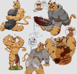 abs akachionmain balls biceps bodybuilder boner bulge erection flaccid furry hyper hyper_balls hyper_genitalia hyper_muscles hyper_penis hyper_testicles male male_focus male_only muscles muscular muscular_arms muscular_ass muscular_back muscular_legs muscular_male muscular_thighs nipples nude pecs penis testicles veins veiny_penis