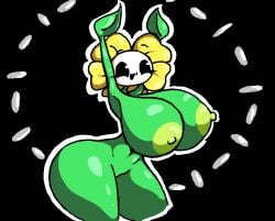 1girls :3 anthro anthro_only anthrofied areolae armpits ass bare_shoulders big_ass big_breasts big_butt black_background bottom_heavy bottomless breasts butt completely_nude cute featureless_crotch female female_only flora_fauna flower flowey_the_flower genderswap green_body green_skin hips huge_ass huge_breasts huge_butt humanoid large_ass large_breasts large_butt naked no_pussy nude nude_female nudity petals plant plant_humanoid plantie rule_63 simple_background solo solo_female the_absolute thick thick_ass thick_thighs thighs top_heavy topless undertale voluptuous wide_hips