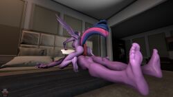 anthro breasts dominant dragon duo equid equine erection feet female foxibiki friendship_is_magic genitals hasbro hi_res horn horse male male/female mammal my_little_pony penis pillow pony scalie smooth_skin spike_(mlp) twilight_sparkle_(mlp) unicorn wings