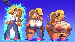 ass_expansion brainwashing breast_expansion breasts coco_bandicoot corruption crash_(series) crash_bandicoot_(series) female huge_ass huge_breasts mario_(series) plump prinnydood species_transformation tagme thick_thighs thigh_expansion transformation transformation_sequence wide_hips yoshi