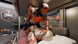 2boys 3d abs anal anal_sex animated armor ass bed big_ass big_penis clothed cum cum_in_ass cum_inside fortnite fortnite:_battle_royale gay gunnar_(fortnite) helmet lt._ripp_slade male_only male_penetrated male_penetrating male_penetrating_male mask muscular muscular_male pillow sound sweat tagme video yaoi