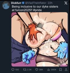 altcat femsub lesbian_conversion lesbian_gets_dicked lesbian_pride_colors lgd maledom orientation_play questionable_consent solo_female