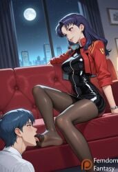 1boy 1boy1girl 1girls ai_generated boy cowgirl_position dominant dominant_female domination dominatrix feet feet_fetish feet_focus feet_together feet_up female femdom femdomfantasyai fetish foot_fetish foot_focus foot_lick footjob footwear forced highres human kissing submissive_male tagme taller_girl