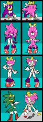 amy_rose angry chaoscroc encasement goo goo_transformation hawk hedgehog jet_the_hawk laughing slime sonic_(series) sonic_riders sonic_the_hedgehog_(series) swallow_(bird) torn_bra transformation wave_the_swallow