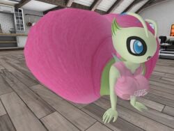 3d 3d_(artwork) adorable alizora anthro anthropomorphic anus ass asshole big_ass big_booty big_butt booty breasts buttocks celebi cute enormous_ass enormous_booty enormous_butt fatass female giant_ass giant_booty giant_butt hyper_ass hyper_ass_april hyper_asscheeks juicy_booty kitchen legendary_pokemon mythical_pokemon nipples open_mouth pants pink_pants pink_singlet pokegal pokegirl pokegirl_as_pokemon pokemon pokemon_(species) pokemorph second_life sexy_ass sexy_booty sexy_butt singlet wings