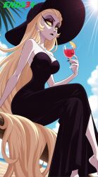 lilith morningstar (hazbin hotel) from hazbin hotel by ends34