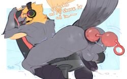 anal anal_beads anal_beads_in_ass anal_sex anthro avian balls bird bodily_fluids camera chair famir furniture genital_fluids genitals hi_res male object_in_ass penetration penis precum sex_toy sex_toy_in_ass sex_toy_insertion solo webcam