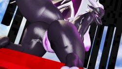 16:9 3d_(artwork) 4k absurd_res anthro anus ass atomicsopp_sfm bed big_breasts big_butt breasts butt_from_the_front digital_media_(artwork) dragon ender_dragon enderman female furniture genitals group hi_res horn jean_(minecraft) light looking_at_viewer looking_back microsoft minecraft mojang mythological_creature mythological_scalie mythology nipples purple_body purple_eyes purple_nipples scalie smile solo sunlight tail trio vulva widescreen xbox_game_studios