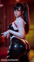 3d 3d_(artwork) 3d_animation ai_generated alisai752 animated big_ass eve_(stellar_blade) huge_ass stellar_blade tagme twerking video