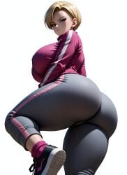 1girls 3d ai_generated android android_18 android_girl bare_ass big_ass big_breasts big_butt brasil_louco bubble_ass bubble_butt clothed clothed_female curvaceous curvy curvy_body curvy_female curvy_figure dragon_ball dragon_ball_super dragon_ball_super_super_hero dragon_ball_z female female_focus female_only full_body full_clothed fully_clothed gigantic_ass huge_breasts large_ass looking_at_viewer looking_back looking_down milf milf_body presenting presenting_ass rear_view seducing seducing_viewer seductive seductive_look seductive_pose sexy sexy_body sexy_pose shueisha simple_background solo solo_female solo_focus thick thick_ass thick_body thick_butt thick_legs thick_thighs toei_animation white_background