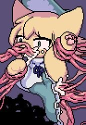 akai alice_(makemon) alternate_version_at_source ambiguous_gender animated anthro clothed clothed_sex clothing digital_media_(artwork) domestic_cat duo felid feline felis female forced makemon mammal oral oral_penetration pawpads penetration pixel_(artwork) pixel_animation rape sex tentacle tentacle_in_mouth tentacle_in_vagina tentacle_penetration tentacle_rape tentacle_sex vaginal_penetration