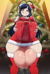 1futa 1girls 2d :q ai_generated antenna_hair balls big_balls big_cock big_penis big_testicles black_hair bleach blue_eyes blush box bulge christmas christmas_tree cock covered_penis dick_in_a_box dress erection erection_under_clothes fur-trimmed_dress fur_trim futa_only futanari gift gift_box gigantic_balls gigantic_testicles gigigens giselle_gewelle hat holding holding_gift huge_balls huge_cock huge_testicles large_balls large_cock large_penis large_testicles large_thighs licking_lips long_hair looking_at_viewer looking_down looking_down_at_viewer massive_balls massive_cock massive_penis massive_testicles musk musk_clouds musky_balls musky_cock penis penis_in_box precum present red_dress red_thighhighs santa_costume santa_hat smile solo solo_futa steam sweat sweatdrop testicles thick_cock thick_penis thick_thighs thighhighs thighs tongue tongue_out veins veiny_penis wide_hips