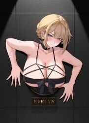 evelyn chevalier from zenless zone zero by gaitoou