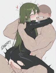 ahe_gao ahegao_face ai_generated anal anal_sex femboy fucked_senseless fucked_silly heavy_breathing large_penis meupfem muscular muscular_male netzach netzach_(project_moon) otoko_no_ko rough_sex saliva sex sissy size_difference tagme very_sweaty yaoi