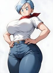 1girls ai_generated big_ass big_breasts big_butt brasil_louco bubble_ass bubble_butt bulma_briefs clothed clothed_female curvaceous curvy curvy_body curvy_female curvy_figure dominant dominant_female dragon_ball dragon_ball_super dragon_ball_z female female_focus female_human female_only full_body full_clothed fully_clothed huge_breasts large_ass looking_at_viewer milf milf_body presenting seducing seducing_viewer seductive_look seductive_pose sexy sexy_body sexy_pose shueisha simple_background solo_female solo_focus tagme thick_ass thick_body thick_butt thick_legs thick_thighs toei_animation white_background
