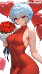 1futa 2026 ai_assisted ai_generated anime apple artist_name balloon blue_rose bouquet breasts bust dress explicit fertilization flower futanari heart_balloon hi_res high_quality high_resolution highres holding_bouquet neon_genesis_evangelion ovum patreon patreon_username penis pink_rose purple_rose rebuild_of_evangelion red_eyes red_flower red_rose rei_ayanami rose rose_petals short_hair solo stable_diffusion thorns tsukoneko valentine's_day valentines_day watermark white_background white_rose