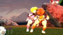 3d 4futas afd_(artist) anal animated anthro blonde_hair blue_eyes brown_hair bulge competition cum cum_inside futa_on_futa futanari mario_(series) mario_strikers multiple_futa nintendo no_sound princess_daisy princess_peach rough_sex sfm shorter_than_30_seconds shy_gal skimpy source_filmmaker super_mario_bros. surprised tagme teaser tiny_kong video wip work_in_progress