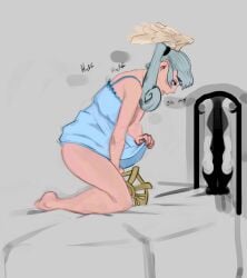 1girls artist_request blue_eyes color color_edit colored edit edited female female_only head_wings high_entia masturbation melia_antiqua nintendo nude nude_female silver_hair staff tagme tagme_(artist) wings wings_on_head xenoblade_(series) xenoblade_chronicles xenoblade_chronicles_(series)