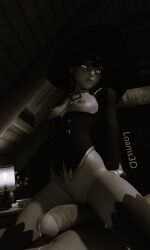 1boy 1boy1girl 1girls 2026 3d 3d_(artwork) areola areolae balls big_penis black_and_white blender breasts breasts_out clothed clothing cum cum_on_penis cum_on_self cum_string detailed_background epic_games erect_penis erection eye_contact female female_on_top filter fortnite fortnite:_battle_royale grinding grinding_on_penis hat headwear helsie_(fortnite) helsie_midnight_(fortnite) hi_res high_quality high_resolution highres huge_cock legwear light-skinned_male light_skin loams3d long_hair looking_at_viewer male_pov medium_breasts nipples no_panties nude nude_male partially_clothed penis pov pov_eye_contact pov_male precum precum_on_penis precum_string pussy pussy_grinding pussy_lips pussyjob seductive seductive_eyes seductive_look seductive_pose shaved_crotch shaved_pussy small_breasts thigh_highs thighhighs vagina watermark