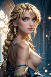 1girls ai_generated areola areolae astrid_hofferson blonde blonde_female blonde_hair blonde_hair_female blue_clothes blue_clothing blue_eyes boobs breast breasts breasts_out curvaceous curvaceous_body curves curvy curvy_body curvy_female curvy_figure dreamworks exposed exposed_breast exposed_breasts exposed_midriff exposed_nipple exposed_nipples exposed_shoulders exposed_torso female female_only hourglass_figure how_to_train_your_dragon light-skinned_female light_skin midriff mostly_nude mostly_nude_female nipple nipples partially_clothed partially_clothed_female shoulders solo solo_female torso voluptuous voluptuous_female woman