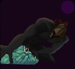 avery_the_mayo big_muscles black_skin d3rlord3 green_skin helmet minecraft minecraft_arg skyward_sword slime spartan youtube