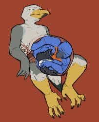 absurd_res avian bad_end bird bluebird bone bursting death discomfort eastern_bluebird fatal fatal_vore gull guts hi_res imminent_death intestines lari larid male male/male mitch_(tukeduke) neptune_mereaux openfracturesday oral_vore organs oscine overeating passerine peril questionable_consent ribs ruptured_stomach swollen_belly thrush_(bird) too_big vore