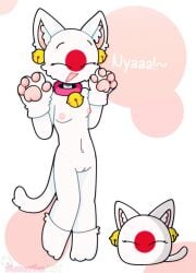 breasts cat_ears cat_girl cat_pose cat_tail catgirl chest_tuft countryballs countryhumans countryhumans_girl digital_drawing_(artwork) digital_media_(artwork) edit edited japan japan_(countryhumans) marcother34 nude nyaa original_character simple_background tagme vagina