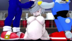 2boys 3d anthro_on_human big_ass big_belly big_breasts cum_inside female leviantan581re metal_sonic sage_(sonic_frontiers) shortstack sonic_(series) sonic_the_hedgehog sonic_the_hedgehog_(series) tagme video