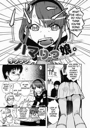 angry comic hard_translated highres isorashi monochrome school_uniform translated