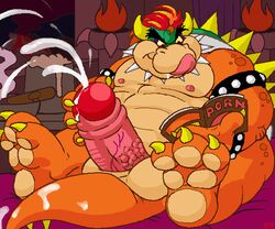 akutanuki bowser male_only mario_(series) nintendo straight_hair super_mario_bros. tagme