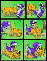 1boy 1girls anus cera chacomics chomper_(the_land_before_time) comic cum cum_in_pussy cum_inside cumshot dinosaur duo ejaculation fellatio female male penetration penis presenting pussy raised_tail sex sharp_teeth straight the_land_before_time vaginal_penetration