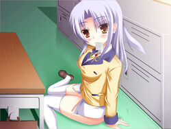 1girls angel_beats! female female_only kanade_tachibana solo tagme tenshi