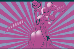 /v/ 1girls ass color drifloon fantina_(pokemon) female human human_only looking_back melissa_(pokemon) nintendo pokemon pokemon_dppt presenting_hindquarters skillustrate speech_bubble