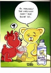 bear fabric_softener kuschelweich mascot translation_request