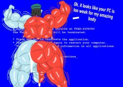 1futa 5434425 after_anal after_sex back back_view big_ass big_butt big_muscles computer computer_virus creampie cum_in_ass cum_leaking dream_bbq dreambbq ena erection futa futa_only futanari hyper hyper_balls hyper_muscles hyper_penis joel_g lactating lactation muscle muscles muscular solo tagme