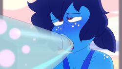 2d 2d_animation animated blue_body blue_hair cartoon_network clothing cum cum_in_mouth cum_inside deepthroat deepthroat_no_hands fellatio female gem lapis_lazuli_(gem) lapis_lazuli_(steven_universe) male/female medium_hair melieconiek mp4 nice_lapis no_sound oral penis steven_universe tagme video water