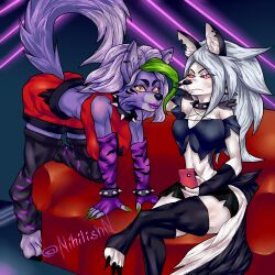 loona (helluva boss) from five nights at freddy's by nihilishn