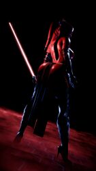 1girls 3d alien alien_girl ass athletic_female big_ass breasts dark_side darth_talon female female_focus lightsaber red_lightsaber red_skin rubikon_(artist) sith sith_lady solo solo_female star_wars star_wars:_legacy star_wars_legends tagme twi'lek