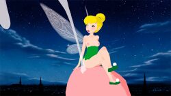 3d blonde_hair breasts breasts_out butts69420 crossed_legs cum cumming disney disney_fairies fairy fairy_wings female female_focus flats high_resolution highres huge_cock illusion_soft koikatsu no_panties penis peter_pan_(disney) png sitting_on_penis size_difference squint suprised tinker_bell unseen_male_face yellow_hair