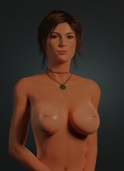 lara croft from tomb raider by underriverstones