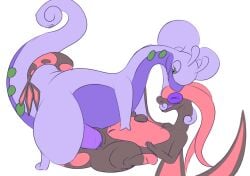 absurd_res anal anus dragon female flygon genitals goodra hi_res leafysnivy male nintendo pokémon_(species) pokemon pokemon_(species) pussy serenity sex video_games