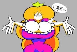 hyper_breasts inviting inviting_hug oboithisisfunky princess_backache princess_libiris_ubera tagme