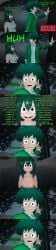 1boy 1boy1girl 1girl1boy 1girls 3d acceptance asui_tsuyu blender boku_no_hero_academia breasts_out casual casual_nudity comic comic_strip confident female forest forest_background frog green_eyes green_hair herolover human humor implied_sex izuku_midoriya midoriya_izuku my_hero_academia nude nude_female open_mouth silly straight text tits tits_out tsuyu_asui watermark