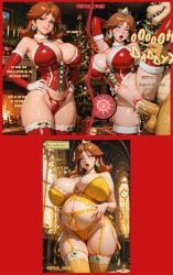 1boy 1girls aftermath ahe_gao ai_assisted ai_generated anthro anthro_on_human blue_eyes bowser breasts breeding_slave brown_hair bulge cameltoe christmas christmas_outfit comic corset crown crystal_lewdart cum cum_in_pussy cum_inside cum_leaking cumshot defeat_sex defeated defeated_heroine dominant_male domination english_text enormous_breasts eyes_rolling_back female female_penetrated femsub fertilization gift gloves huge_breasts huge_cock impregnation instant_loss large_breasts leaking_cum leg_grab light-skinned_female lingerie long_hair maledom mario_(series) monster monster_cock nintendo orgasm orgasm_face ovum penetration pregnant pregnant_belly princess princess_daisy red_lingerie red_thighhighs sex size_difference smug sperm_meets_ovum standing_sex stomach_bulge straight_sex surprise text thick thick_thighs thighhighs thighs tongue_out yellow_lingerie yellow_skin