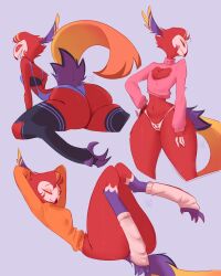 1boy avian_demon big_ass bird demon femboy helluva_boss male sexy solo_focus solo_male tagme tagme_(artist) thick_thighs vassago_(helluva_boss)